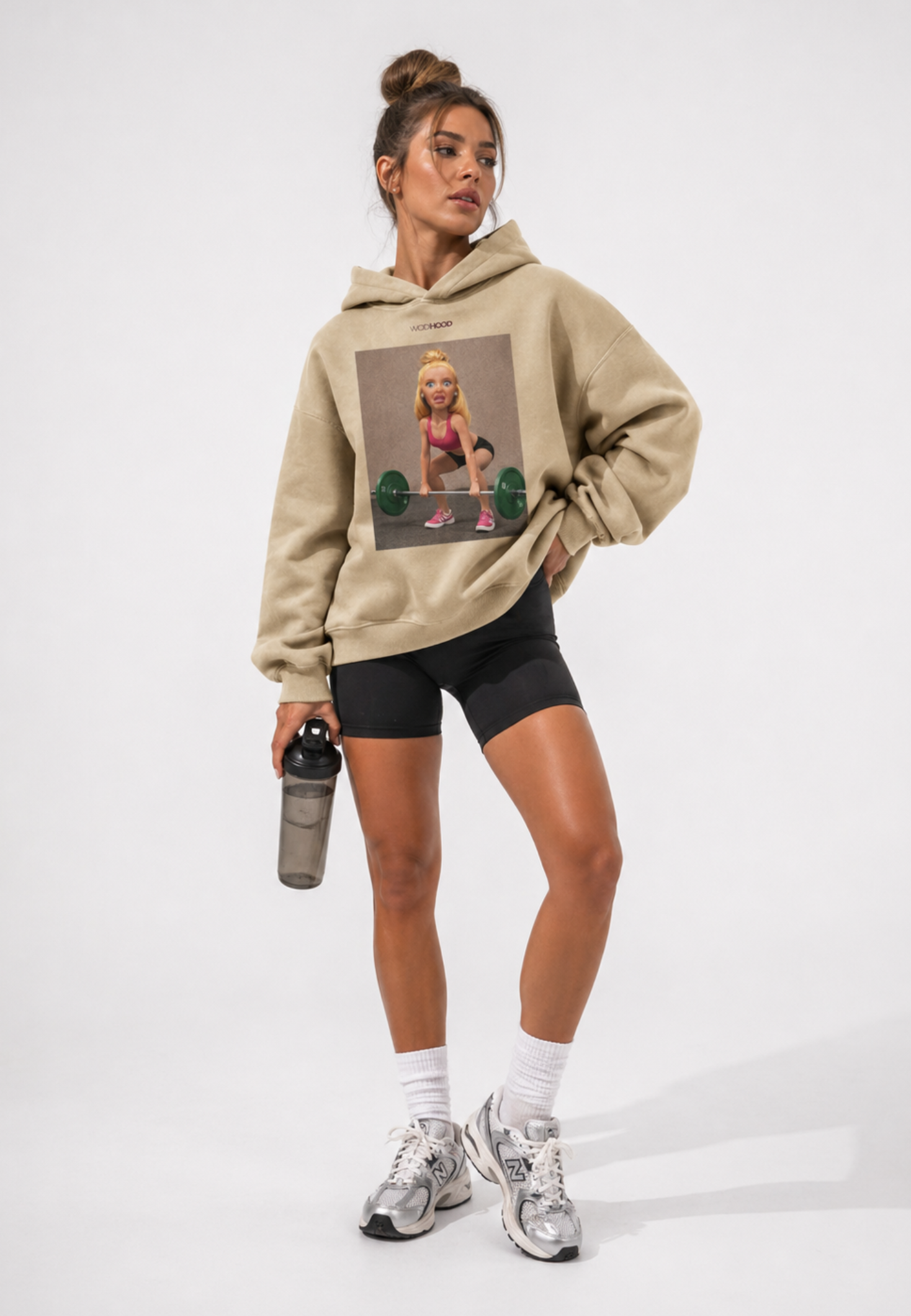 LIMITED DROP - GROUND TO OVERHEAD OVERSIZED HOODIE WASHED