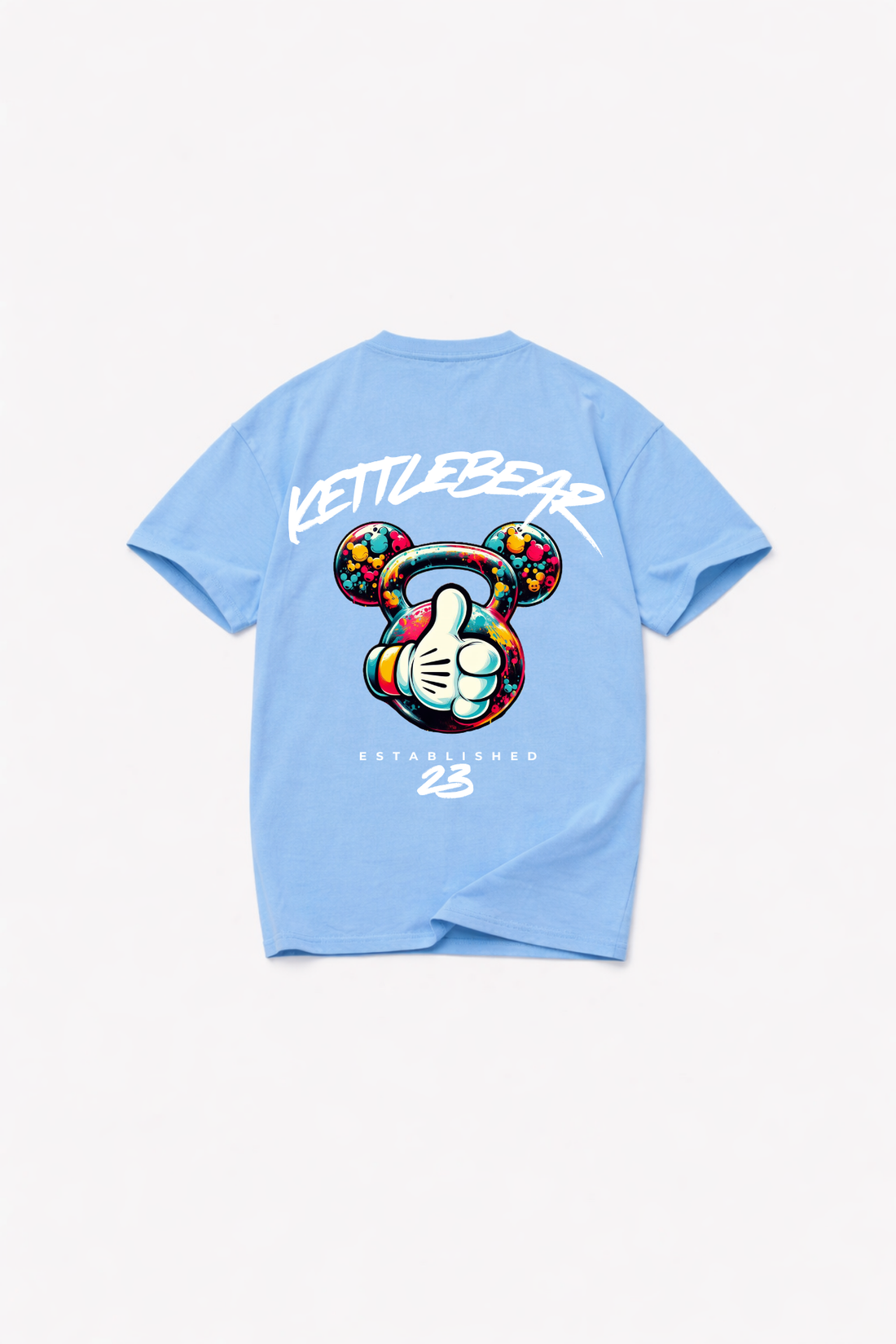 PRE-ORDER - KETTLEBEAR T-SHIRT SKY BLUE