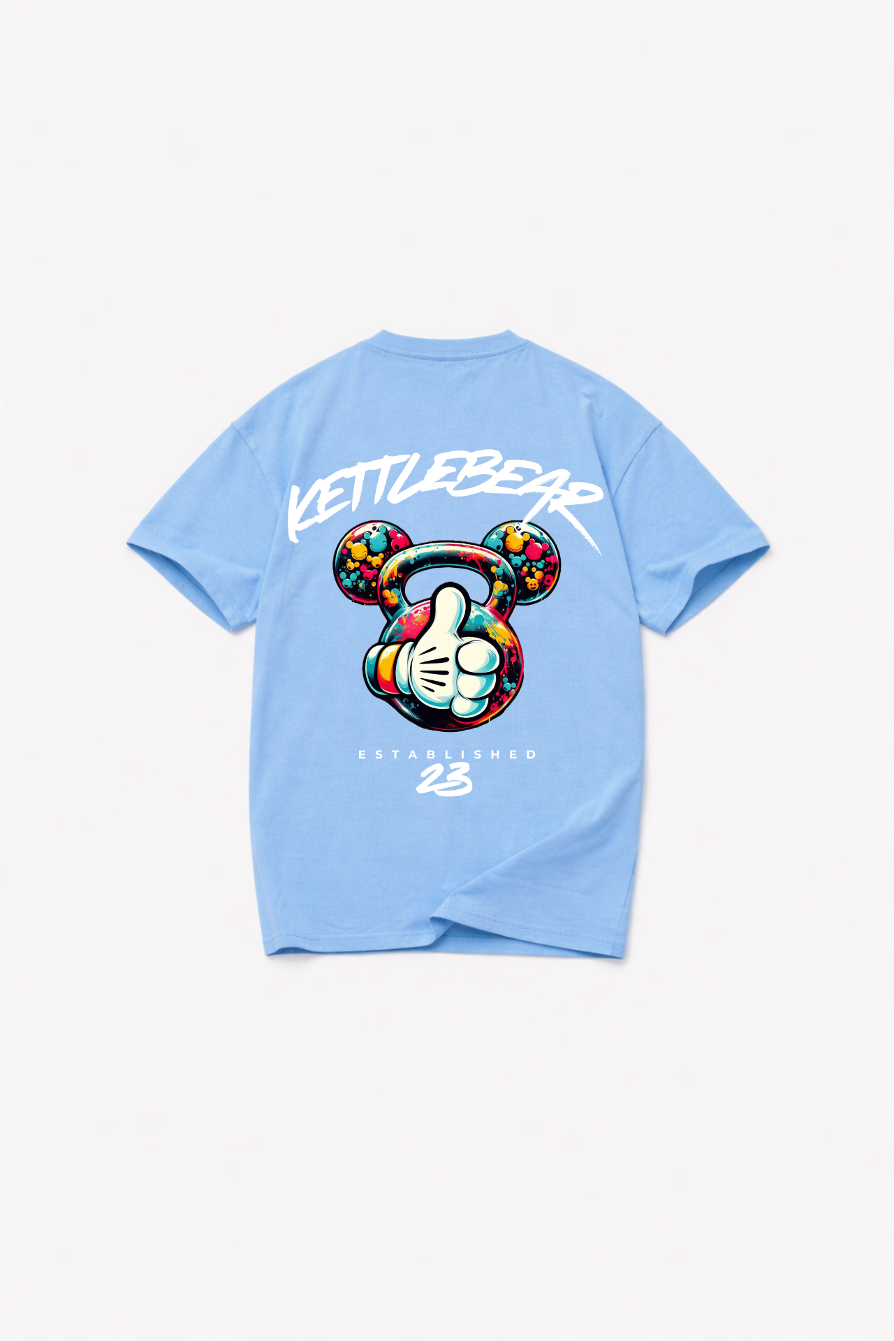 LIMITED DROP - KETTLEBEAR T-SHIRT SKY BLUE