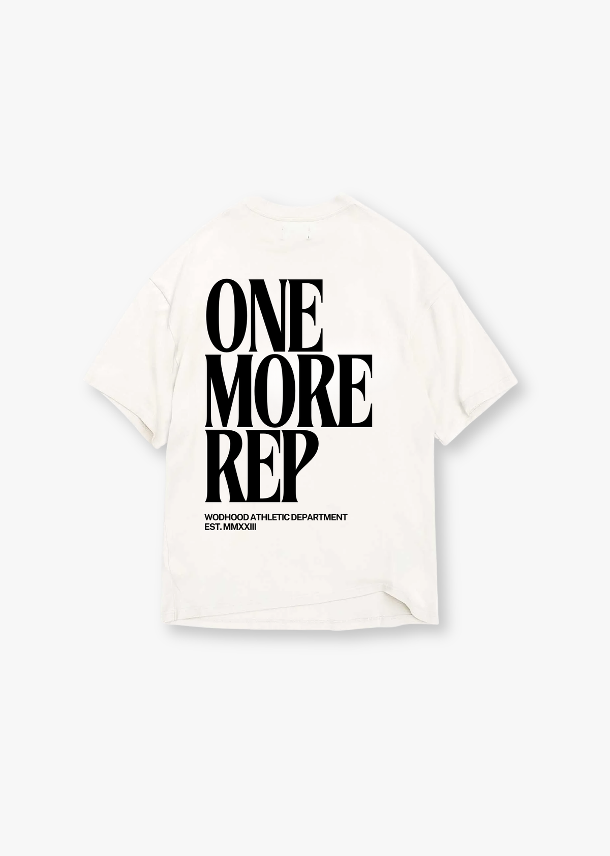 ONE MORE REP OVERSIZED SHIRT