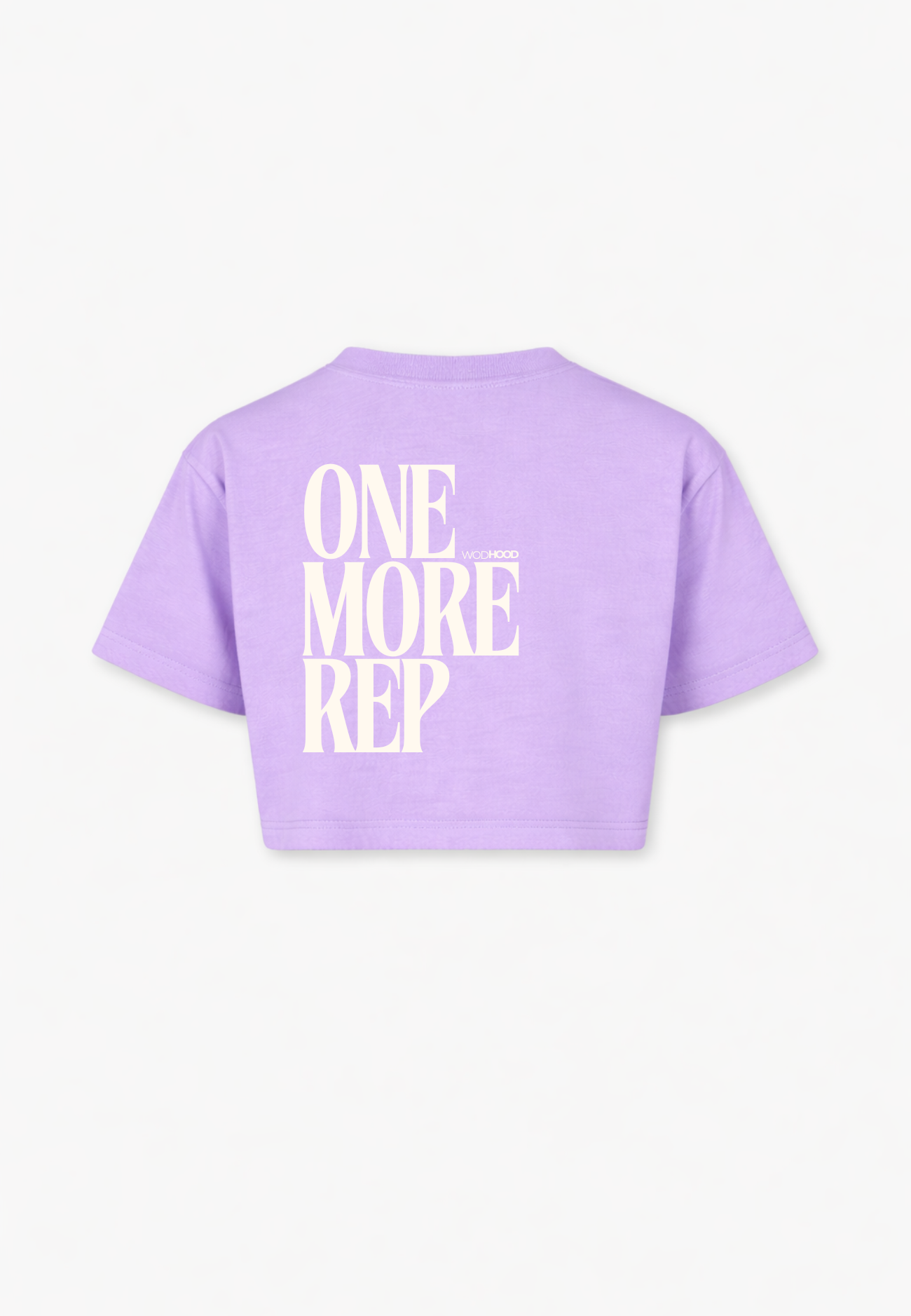 PRE - ORDER - ONE MORE REP OVERSIZED CROP TOP