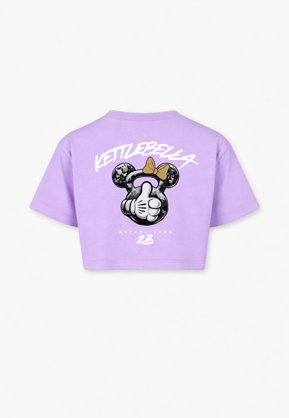 KETTLEBELLA23 Top court oversize violet