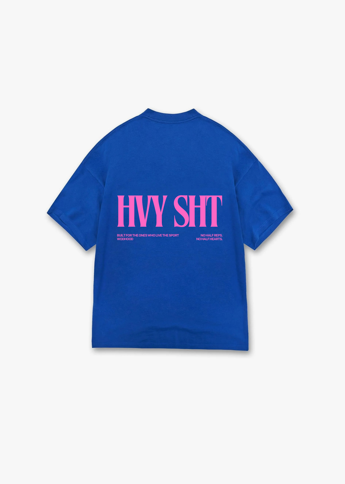 LIMITED DROP - HEAVY SH*T PINK OVERSIZED SHIRT