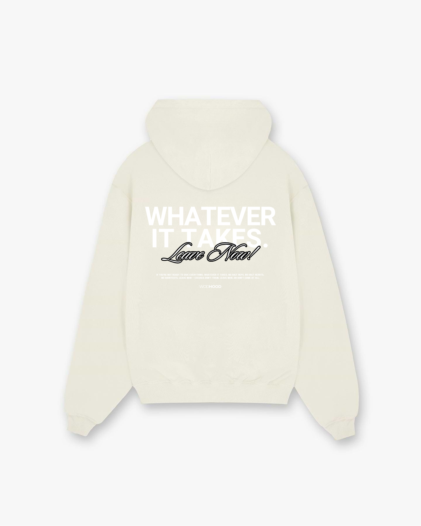 PRÉCOMMANDE - SWEAT À CAPUCHE SURDIMENSIONNÉ WHATEVER