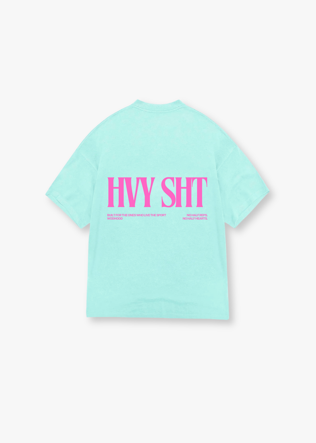 LIMITED DROP - HEAVY SH*T PINK OVERSIZED SHIRT