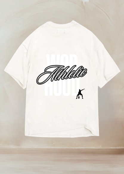 ATHLETIC B/W Unisex Oversized Shirt