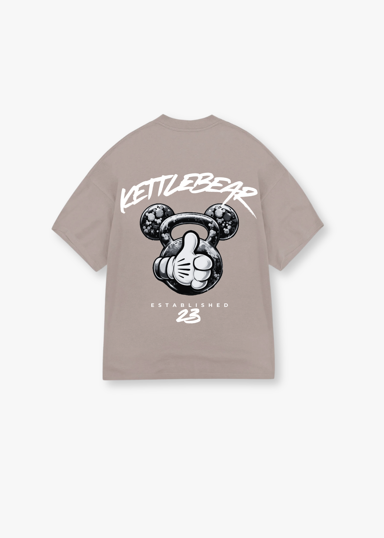PRE - ORDER - KETTLEBEAR23 B/W OVERSIZED SHIRT