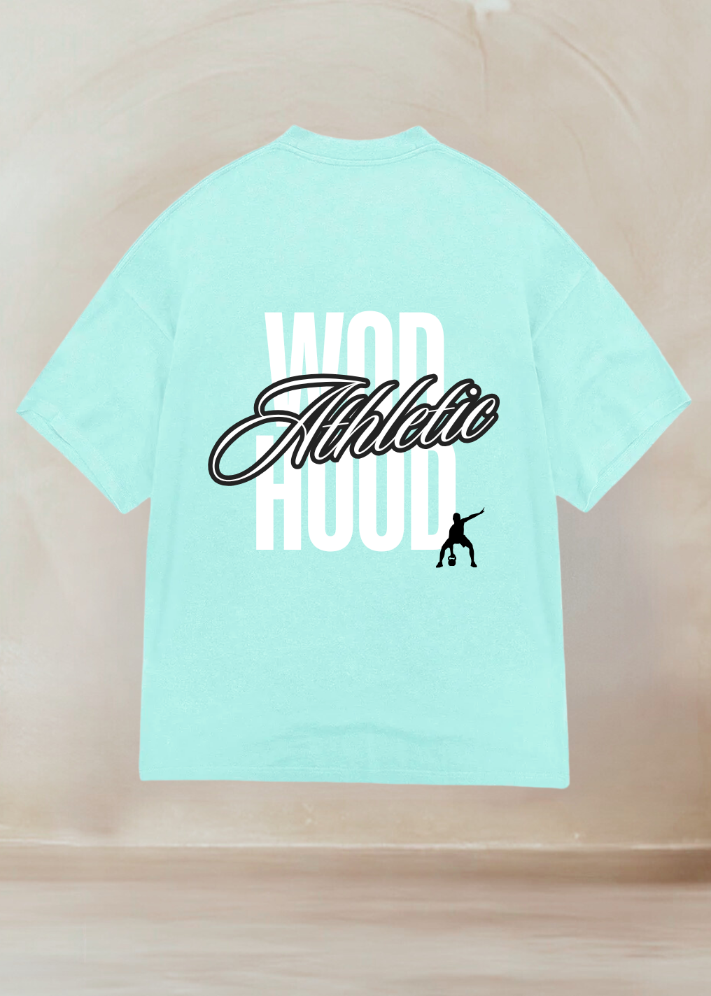 ATHLETIC B/W Unisex Oversized Shirt