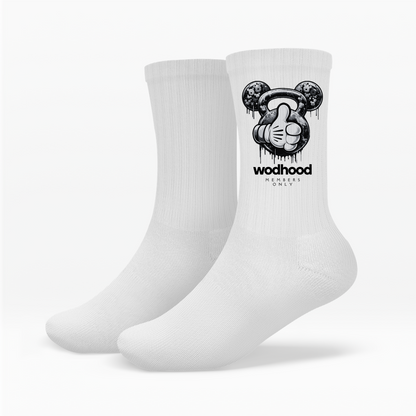 Wodhood KETTLEBEAR B/W Socks