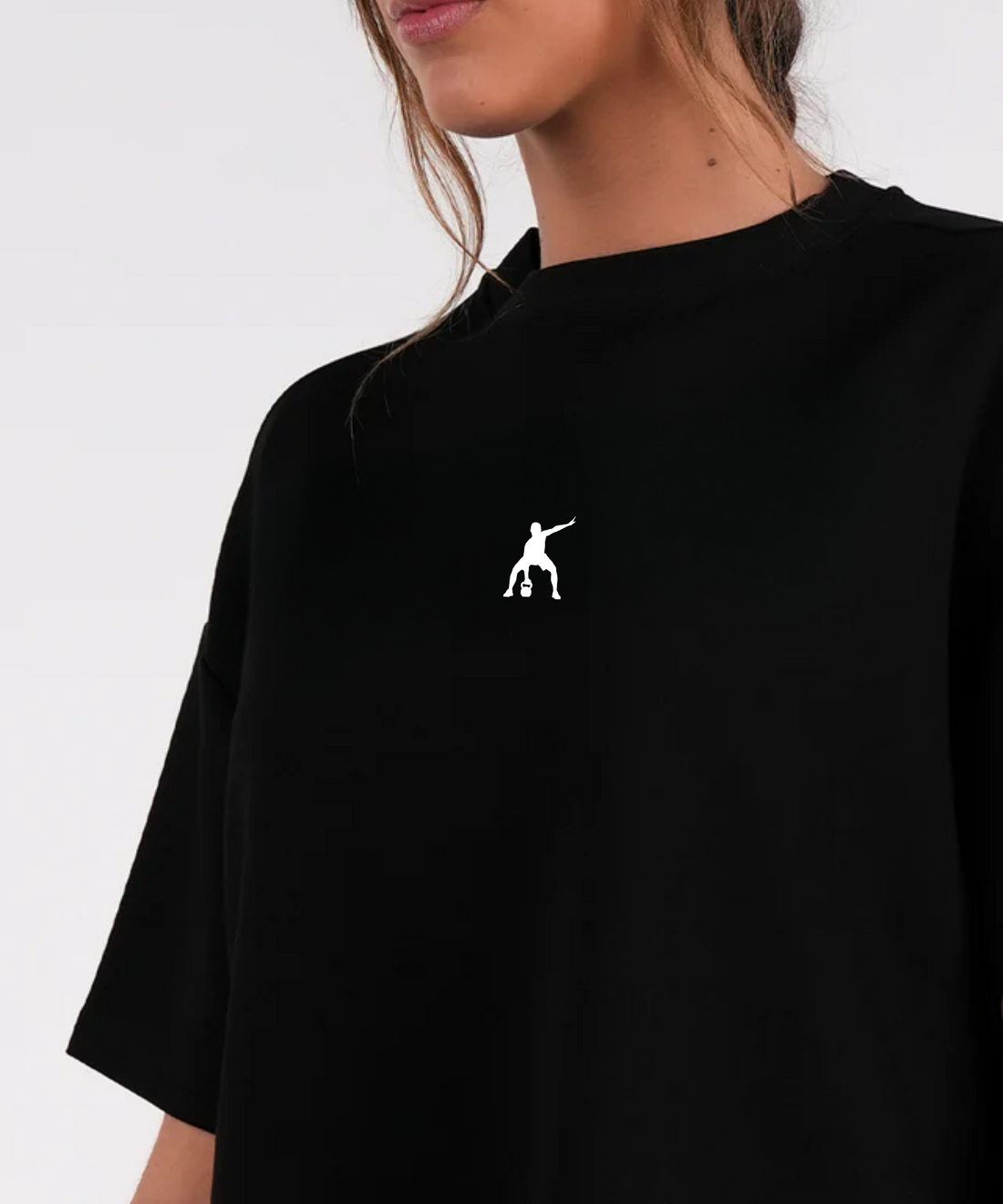 Wodhood I GO YOU GO Oversized Crop Top