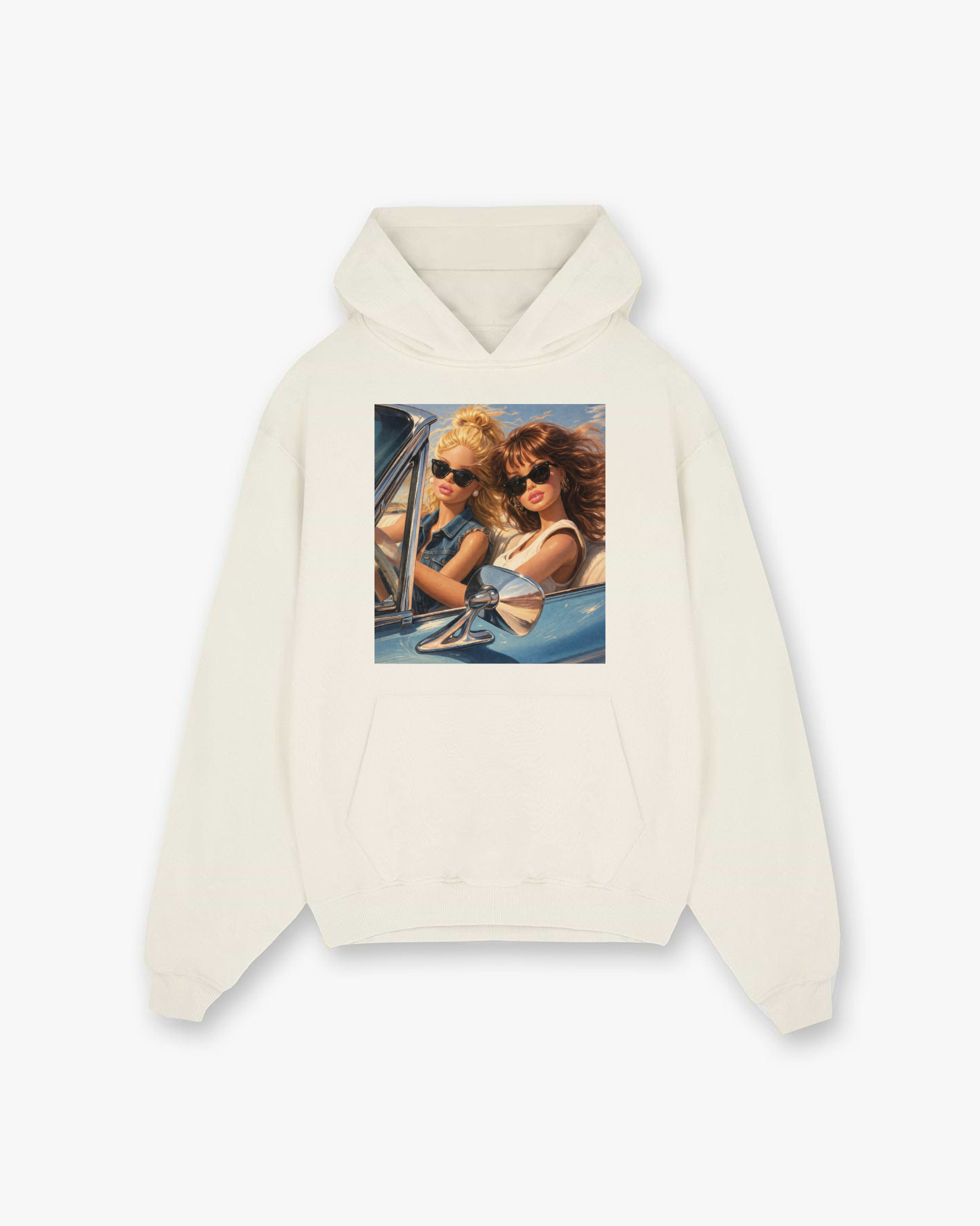PRE-ORDER - FRAN &amp; DIANE OVERSIZED HOODIE