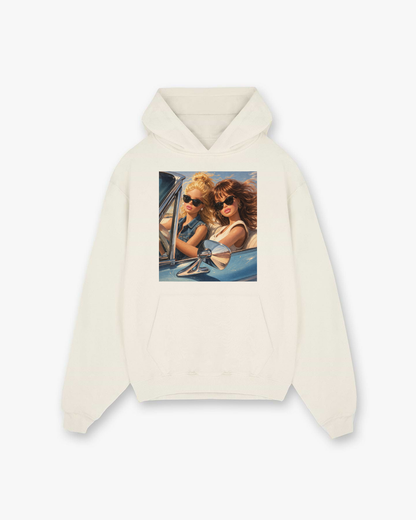 PRE-ORDER - FRAN &amp; DIANE OVERSIZED HOODIE