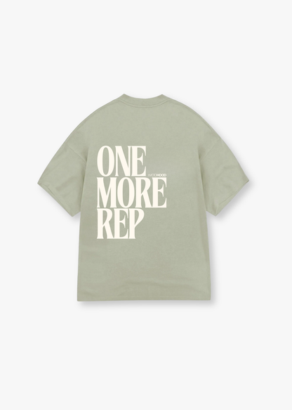 PRE - ORDER - ONE MORE REP x OVERSIZED SHIRT