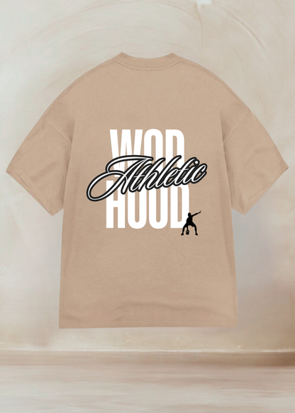 ATHLETIC B/W Unisex Oversized Shirt