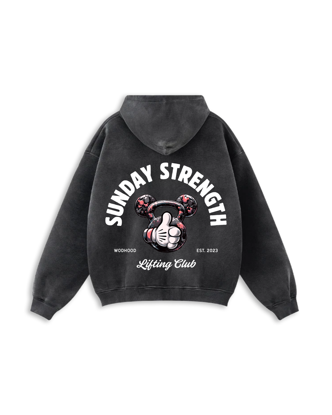 PRÉCOMMANDE - SWEAT À CAPUCHE SURDIMENSIONNÉ LIFTING CLUB