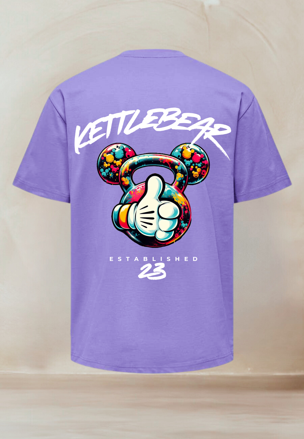 KETTLEBEAR23 Herren T-Shirt Lila