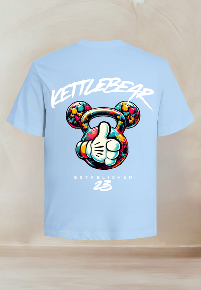 KETTLEBEAR23 Herren T-Shirt Blau