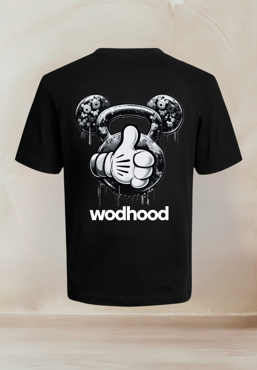 KETTLEBEAR B/W  Herren T-Shirt