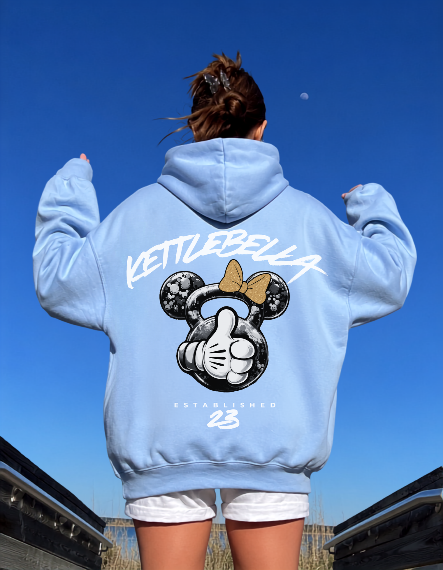 LIMITED DROP - KETTLEBELLA23 OVERSIZED HOODIE