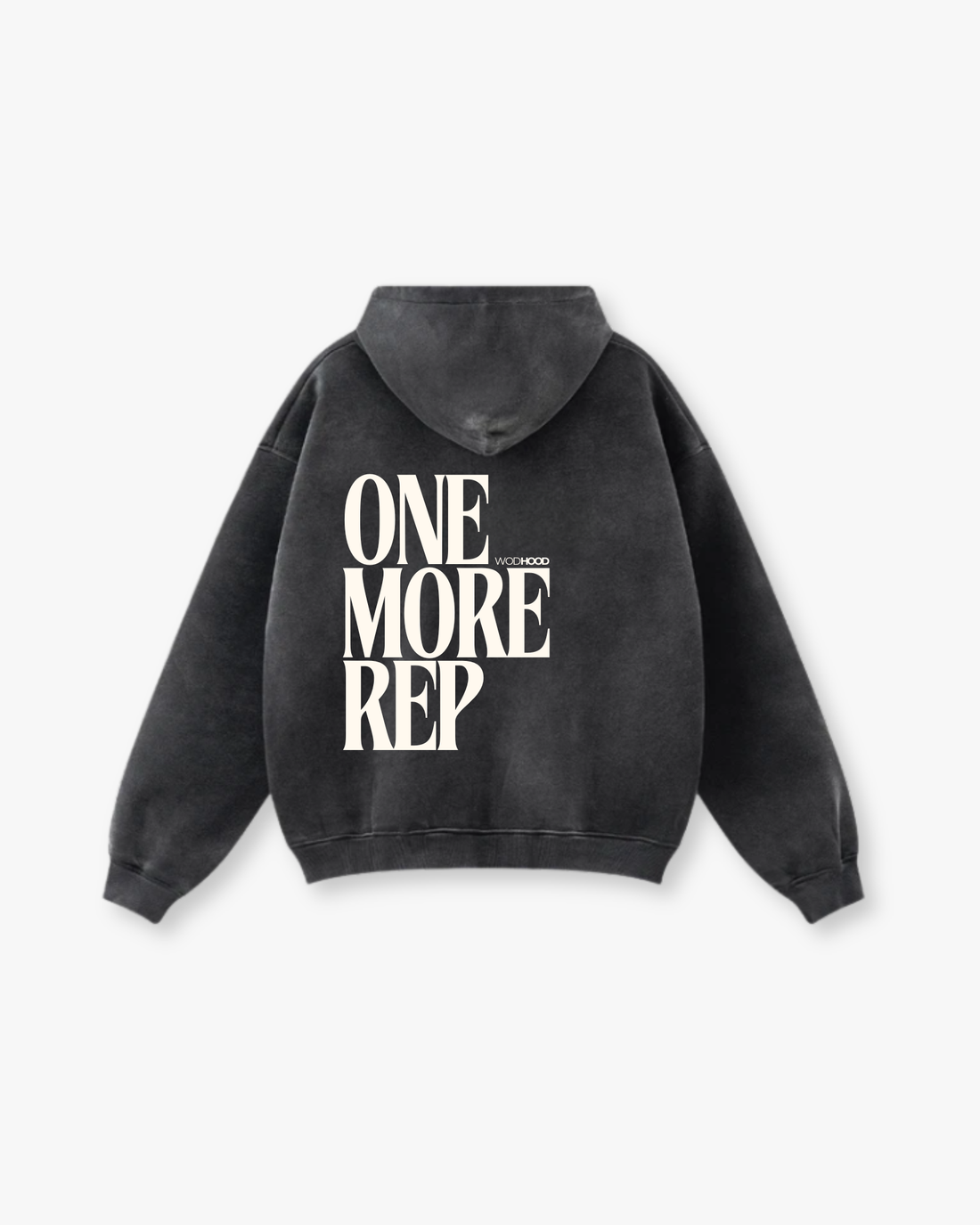 LIMITED DROP - ONE MORE REP OVERSIZED HOODIE WASHED
