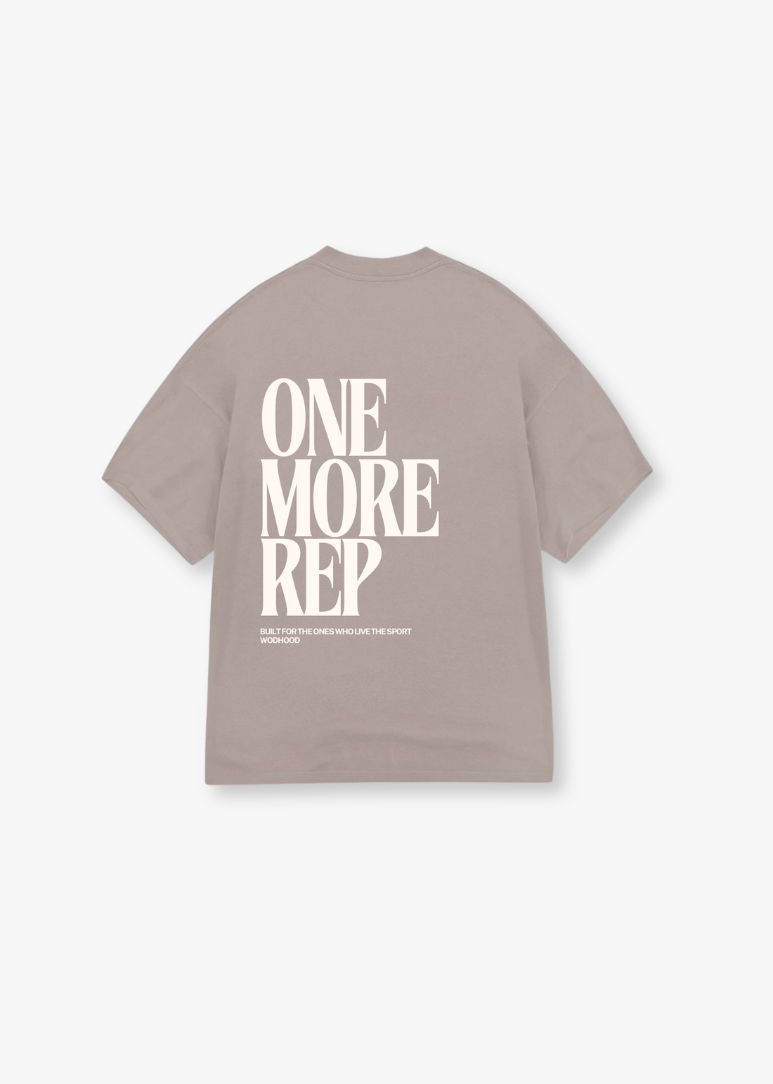 ONE MORE REP OVERSIZED SHIRT