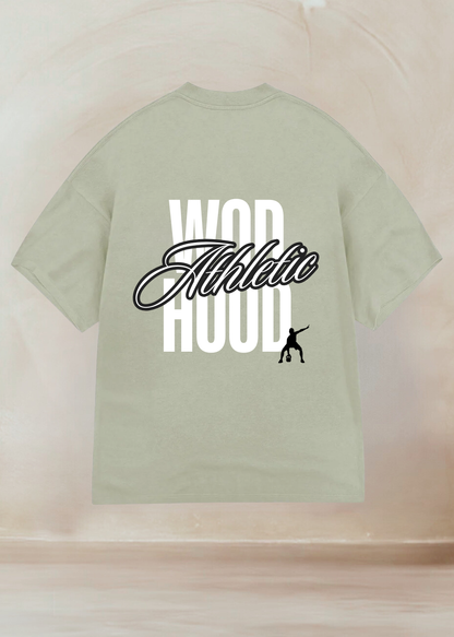 ATHLETIC B/W Unisex Oversized Shirt