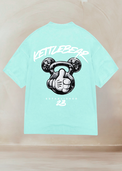 KETTLEBEAR23 B/W Unisex Oversized Shirt