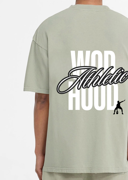 ATHLETIC B/W Unisex Oversized Shirt