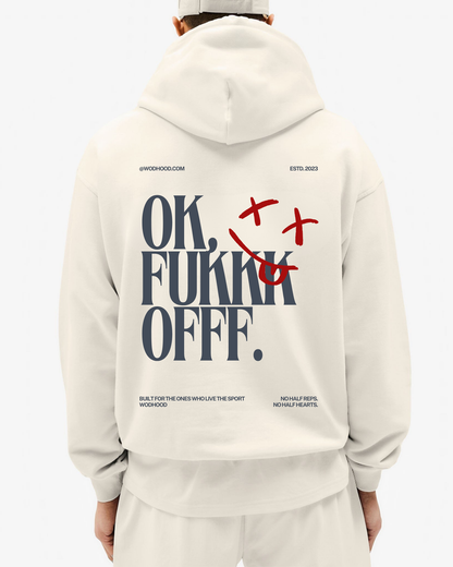 PRÉCOMMANDE - SWEAT À CAPUCHE SURDIMENSIONNÉ FUKKK OFFF