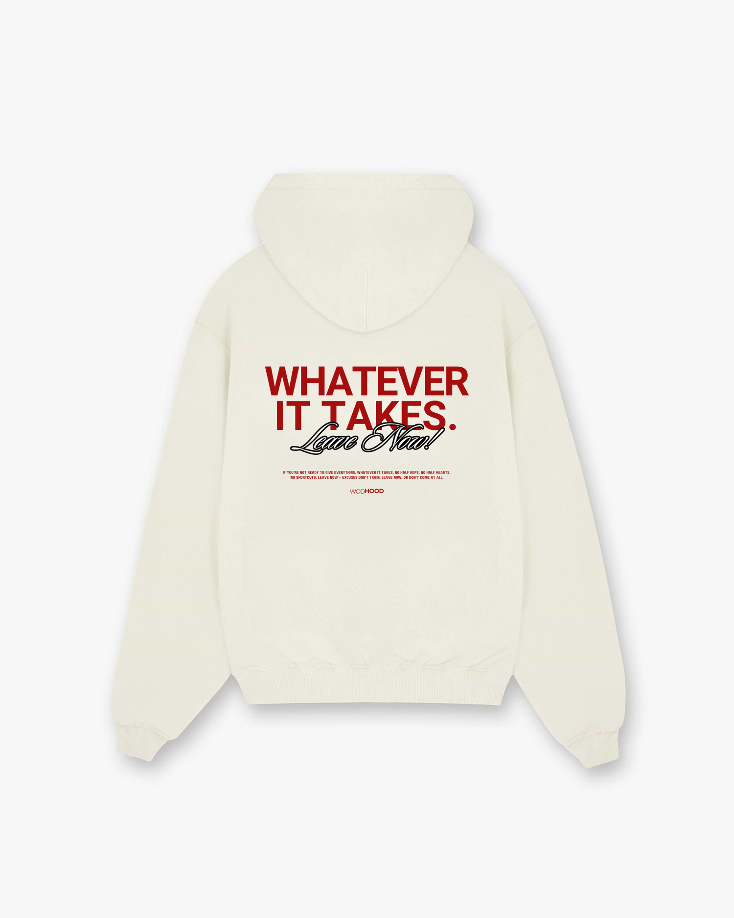 PRE - ORDER - LEAVE NOW OVERSIZED HOODIE