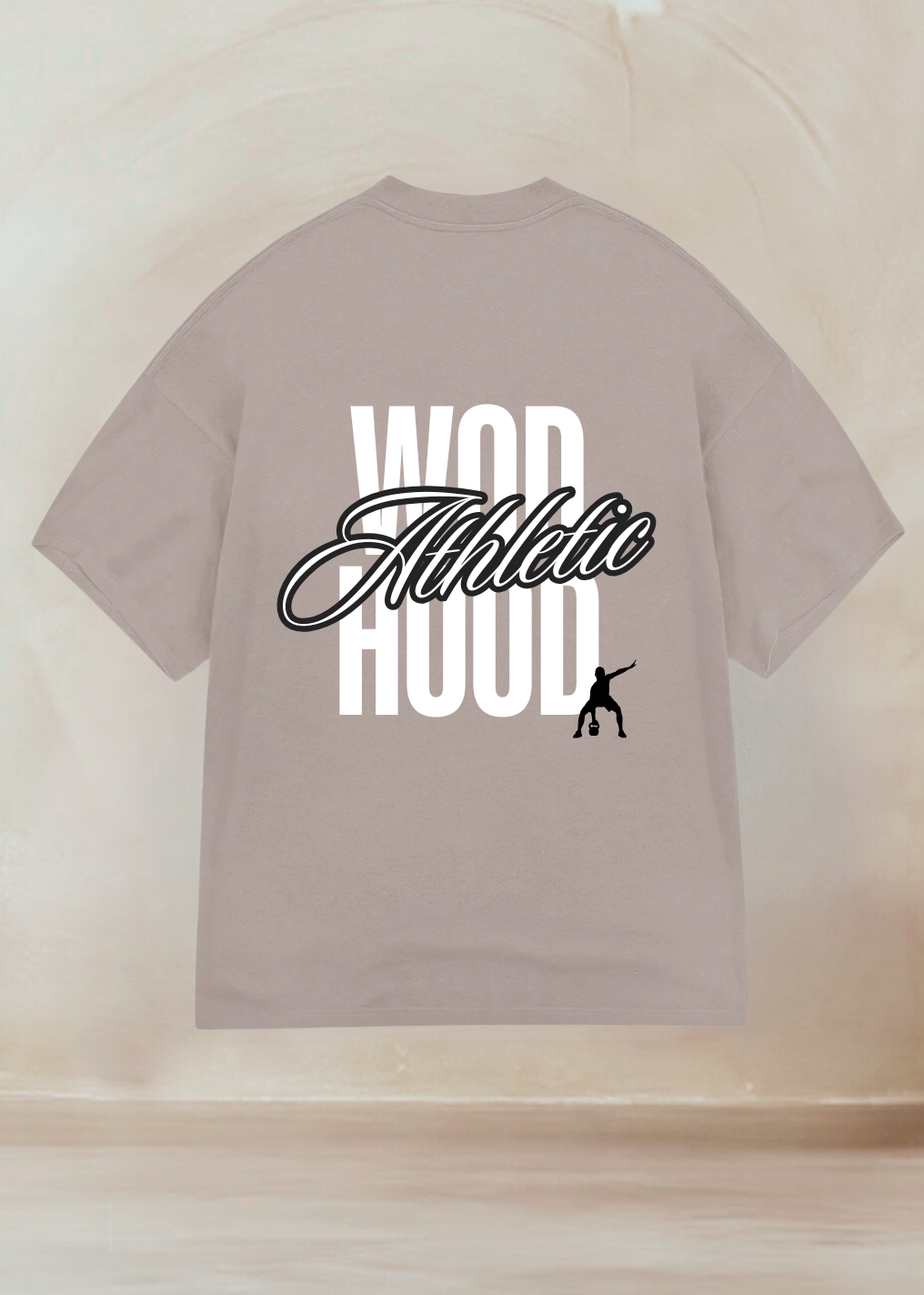 ATHLETIC B/W Unisex Oversized Shirt