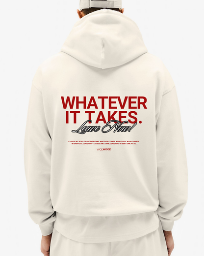 PRE - ORDER - LEAVE NOW OVERSIZED HOODIE