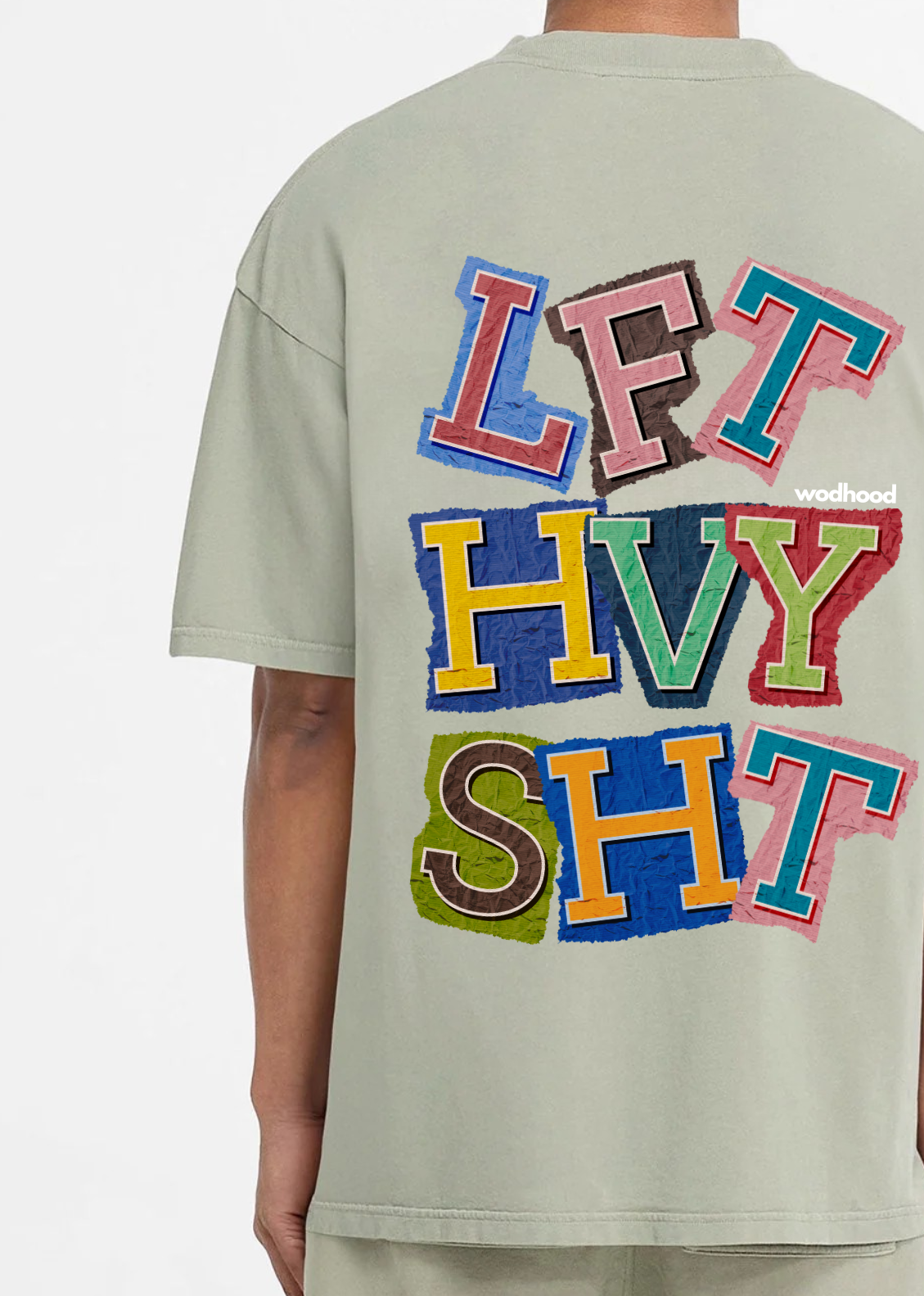 LIFT HEAVY SHIT Unisex Oversized Shirt