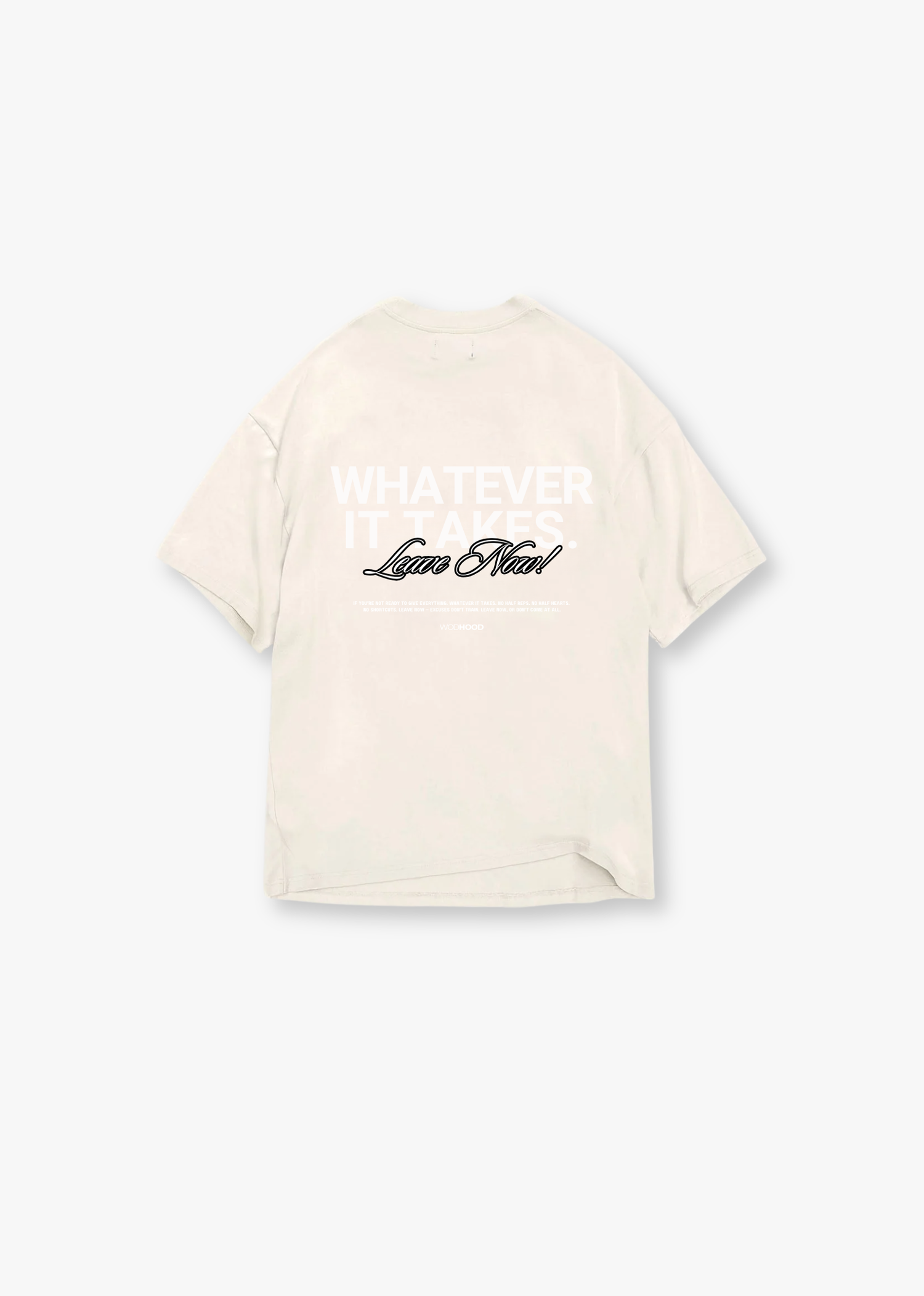 PRE - ORDER - WHATEVER OVERSIZED SHIRT