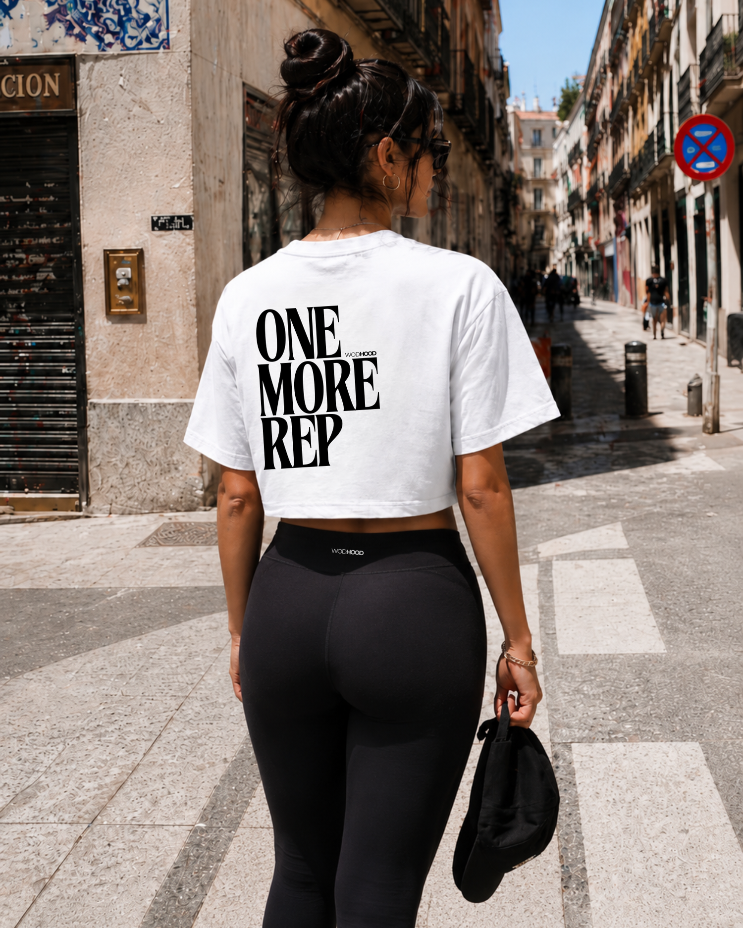 LIMITED DROP - ONE MORE REP OVERSIZED CROP TOP