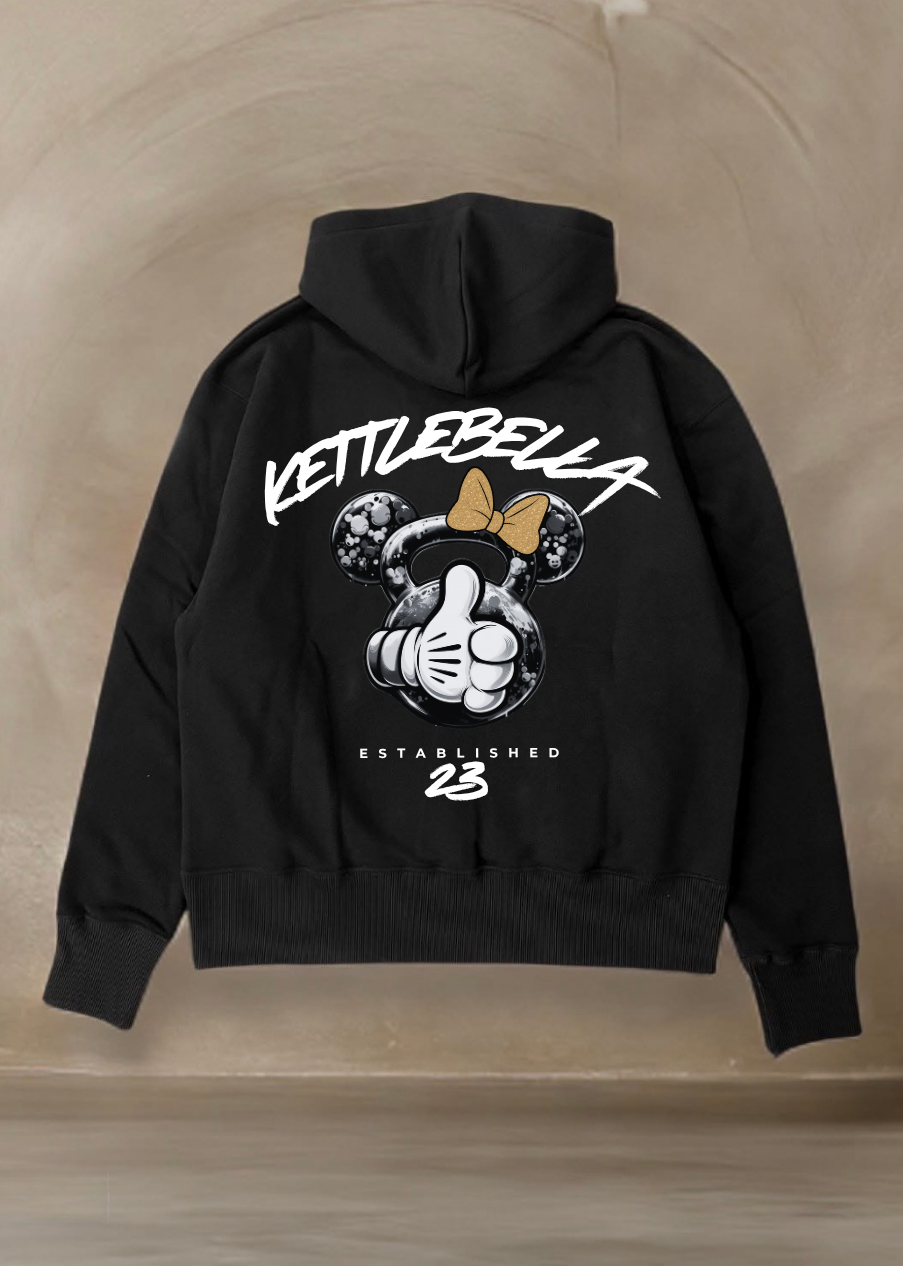 KETTLEBELLA23 Oversized Hoodie Black