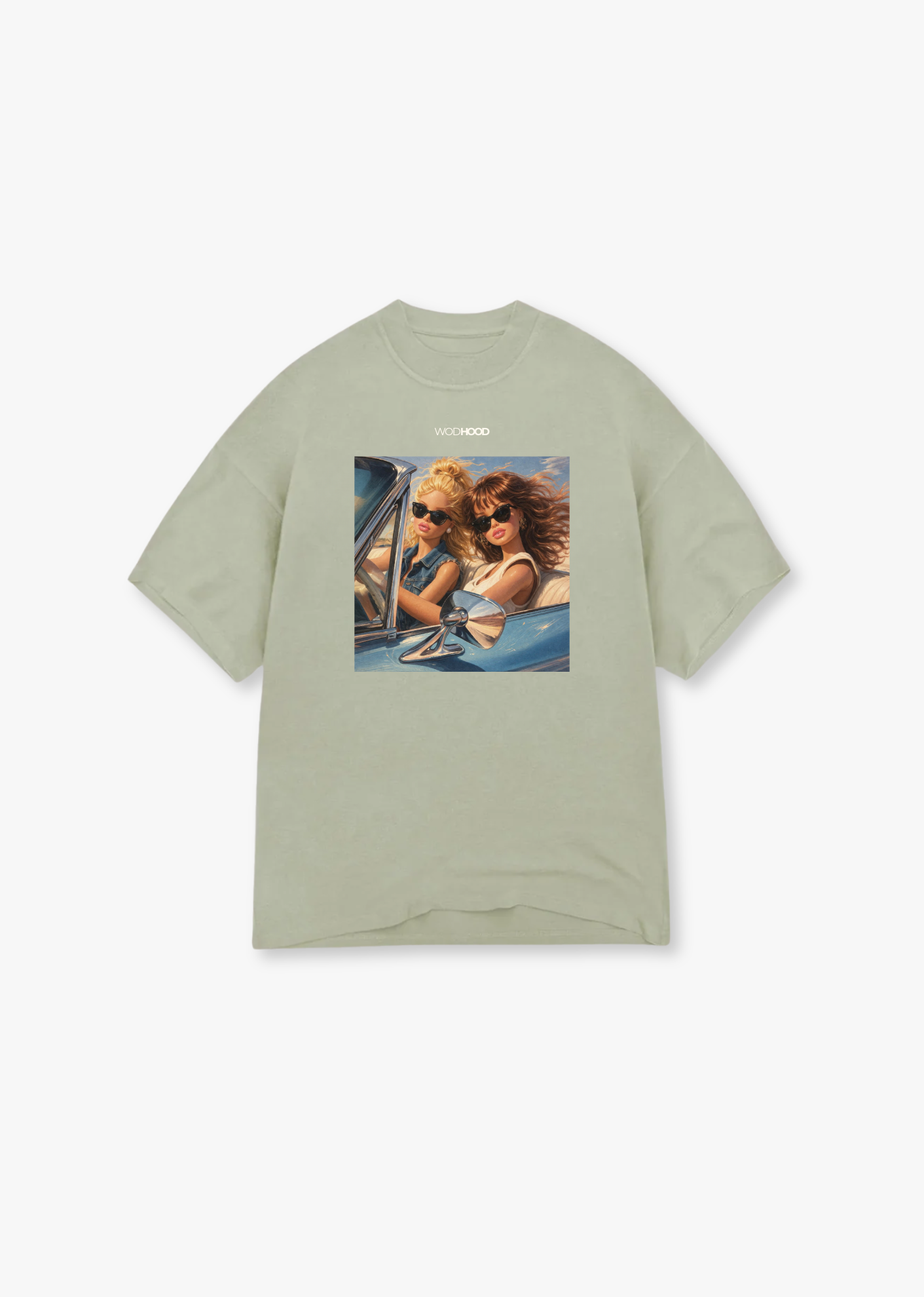PRE-ORDER - FRAN &amp; DIANE OVERSIZED SHIRT