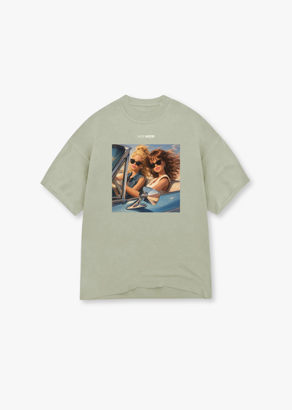 PRE-ORDER - FRAN &amp; DIANE OVERSIZED SHIRT