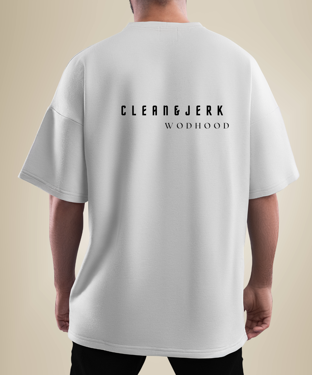 Wodhood CLEAN&JERK Oversized Shirt