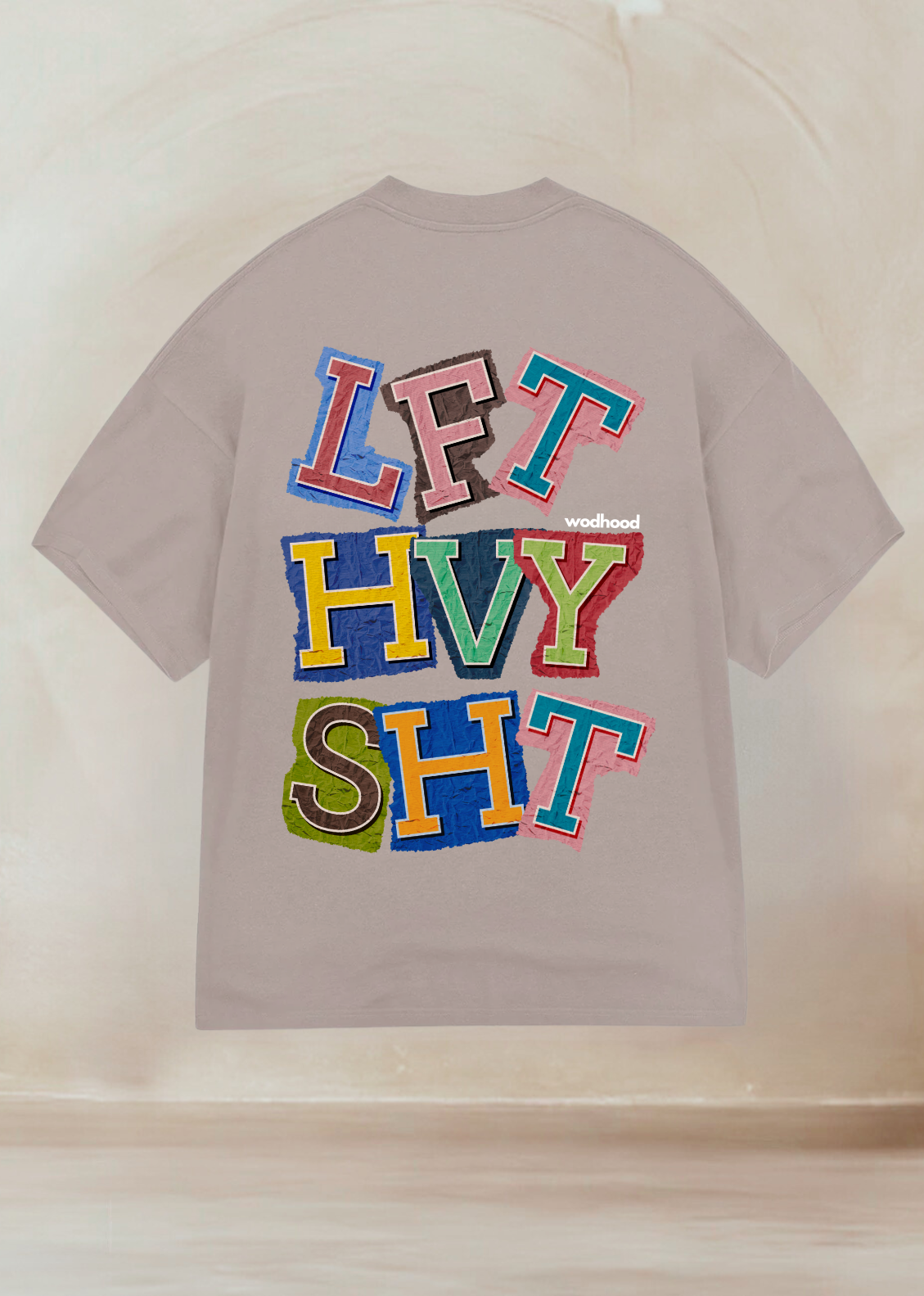 LIFT HEAVY SHIT Unisex Oversized Shirt