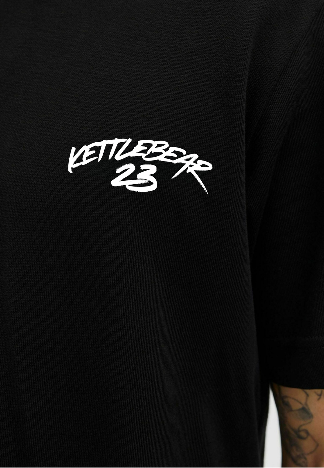 KETTLEBEAR23 Herren T-Shirt Schwarz