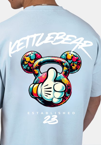 KETTLEBEAR23 Herren T-Shirt Blau