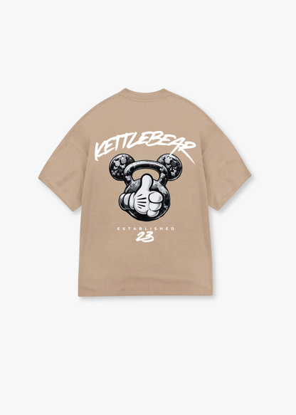 PRE - ORDER - KETTLEBEAR23 B/W OVERSIZED SHIRT