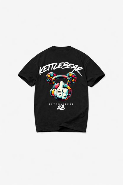 LIMITED DROP - KETTLEBEAR T-SHIRT BLACK