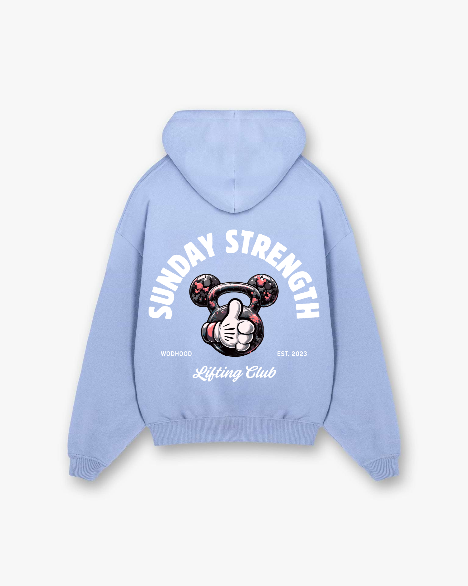 PRÉCOMMANDE - SWEAT À CAPUCHE SURDIMENSIONNÉ LIFTING CLUB