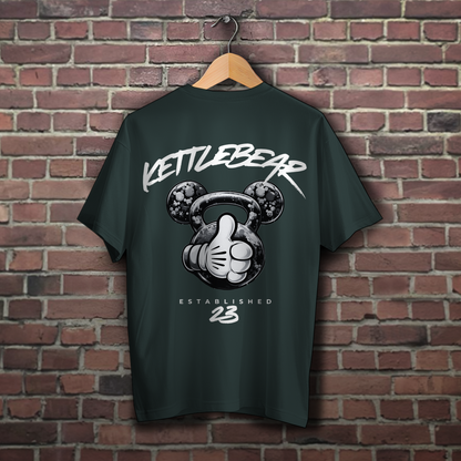 KETTLEBEAR23 B/W Unisex Oversized Shirt