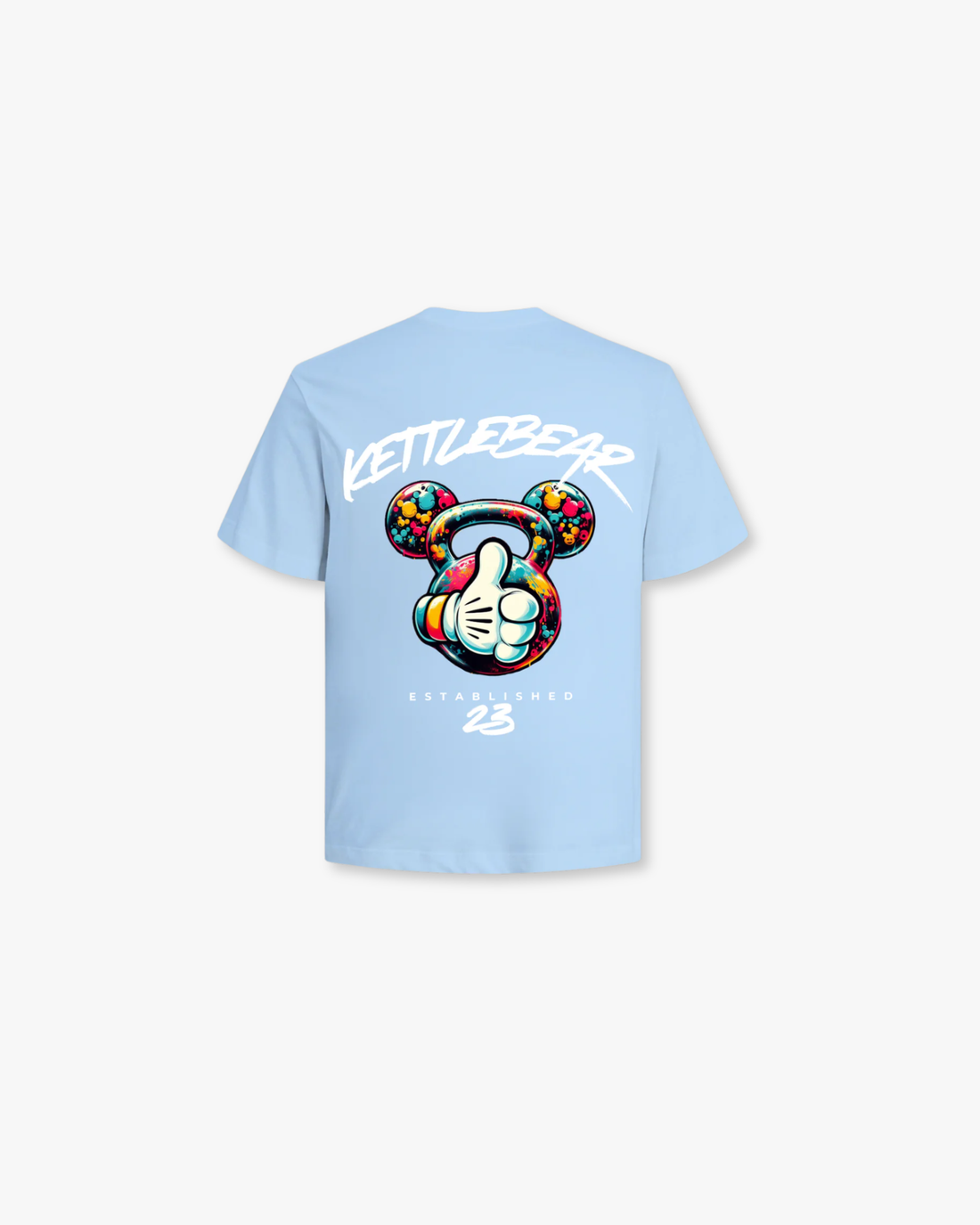 KETTLEBEAR23 Herren T-Shirt Blau