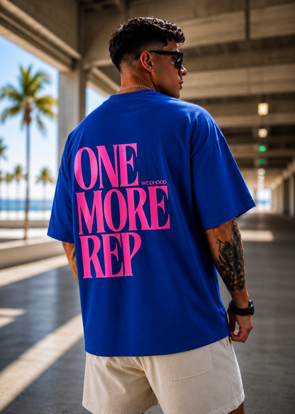 LIMITED DROP - ONE MORE REP OVERSIZED SHIRT