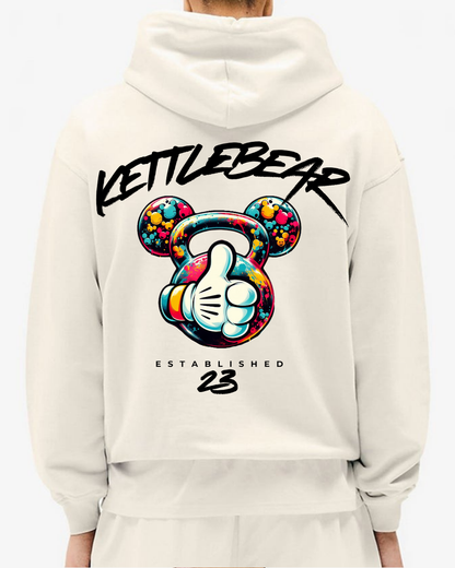 KETTLEBEAR23 Unisex Wodhoodie Weiß