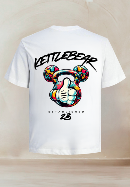 KETTLEBEAR23 Herren T-Shirt Weiß